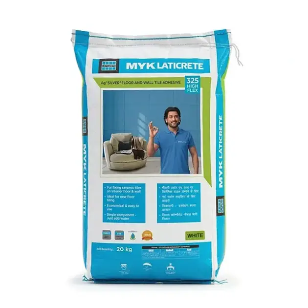 MYK Laticrete 325 High Flex Tile & Stone Adhesive, White, 20 Kg Bag