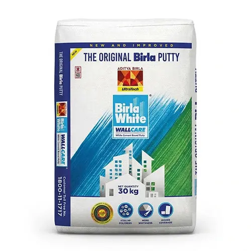 Birla White WallCare Putty, 30 Kg Bag