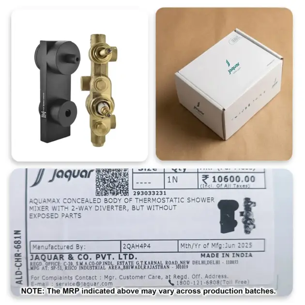 Jaquar Aquamax Concealed Body Shower Mixer