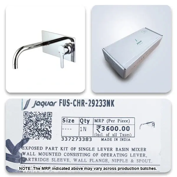 Jaquar Wall Mounted Single Lever Basin Mixer