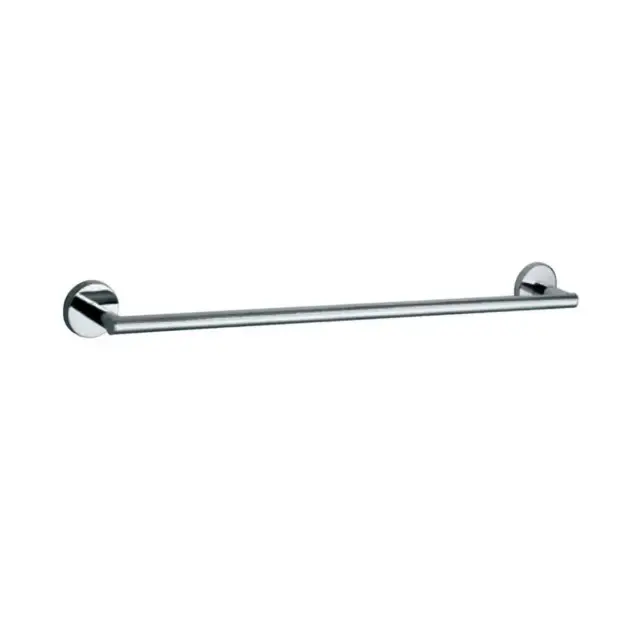 Jaquar Single Towel Rail 600mm, Stainless Steel Chrome