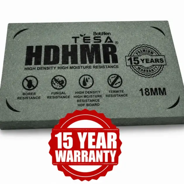 Action Tesa HDHMR Board, Plain, 8' X 4'