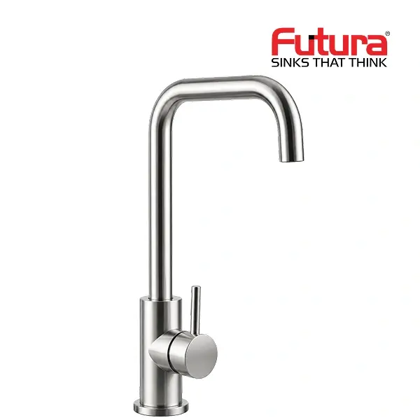 Futura VANTA-01IS Stainless Steel Chrome Finish Rotatable Faucet, Table Mount