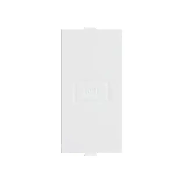 Anchor Roma Blank Plate, White, 1 Module, 1 Packet(2 nos)
