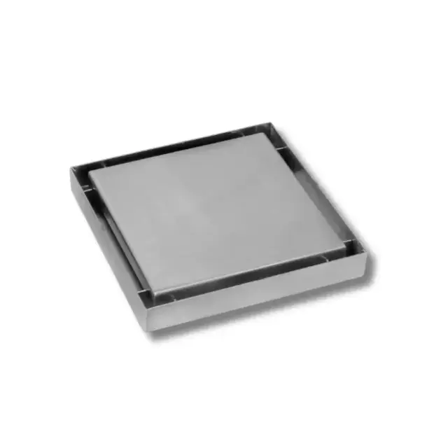Futura NW-021BBB Stainless Steel Tile Insert Floor Drain, 5" x 5"