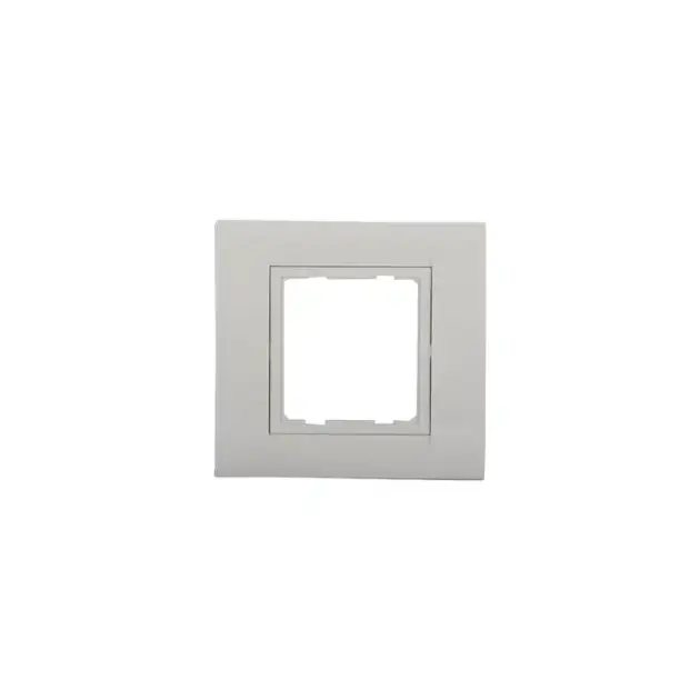 Anchor Tresa Plate with Frame, White