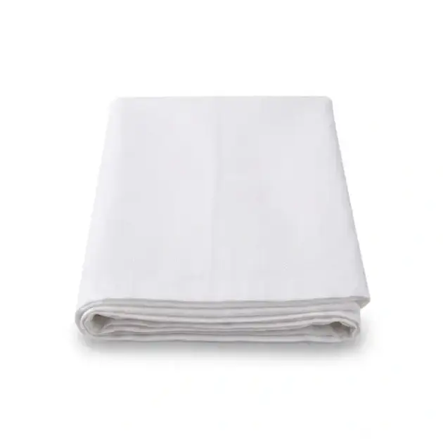 White Soft Cotton Polishing Dhoti Cloth, 1.5 Meter (46" x 65")