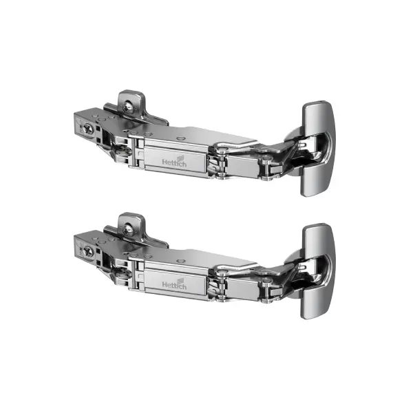 Hettich Sensys 8657i Corner 165° Zero Protrusion Soft Close Hinges, 0 Crank, 1 Set (2 Nos), 9243040