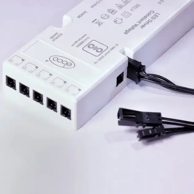 Ebco Light Adapter Series 2, 24V 24W Power Supply Unit for LED Lights, PSU2-2424-WH